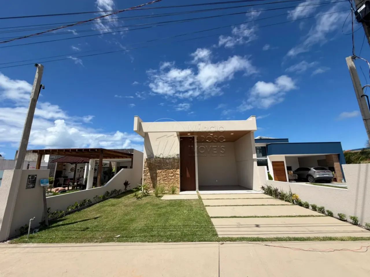 Casa Térrea com 3 Quartos e com Piscina à venda em Paripueira no Cond. Acquaville