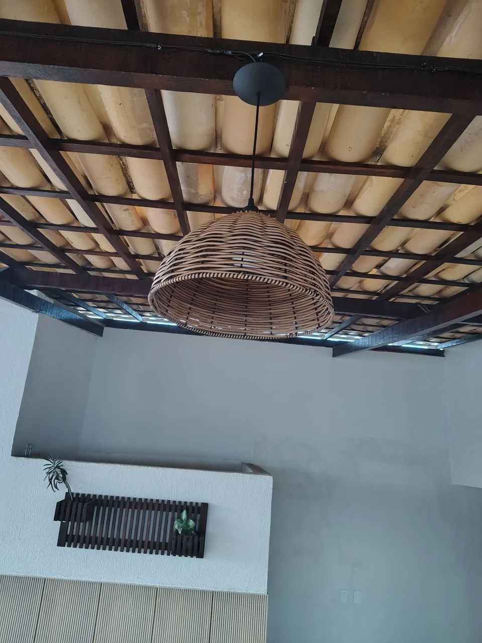 Luminária pendente nova 