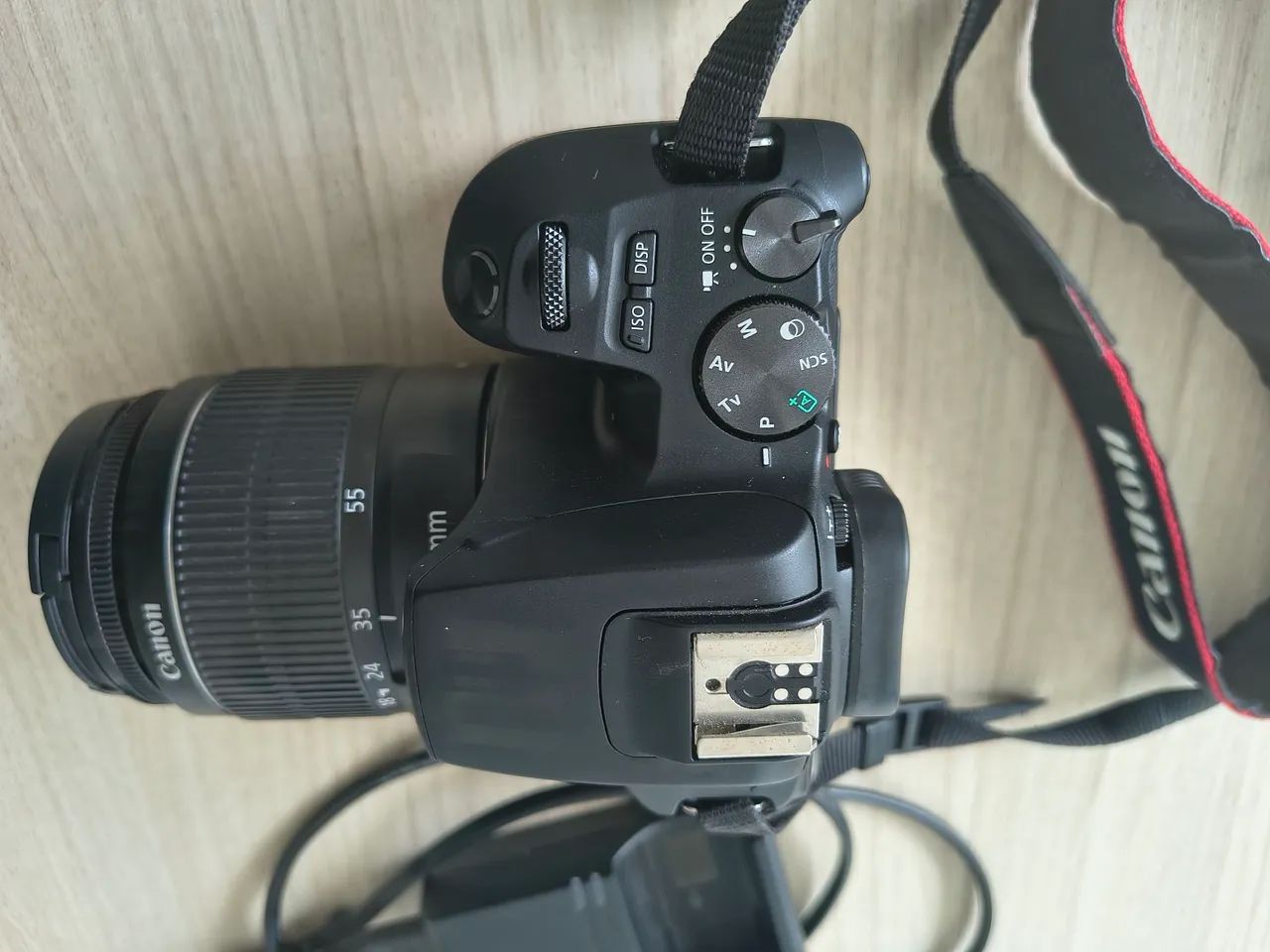 CAMERA CANON EOS 250D $4.500,00 COMPLETA COM TRIPÉ  - Foto 4