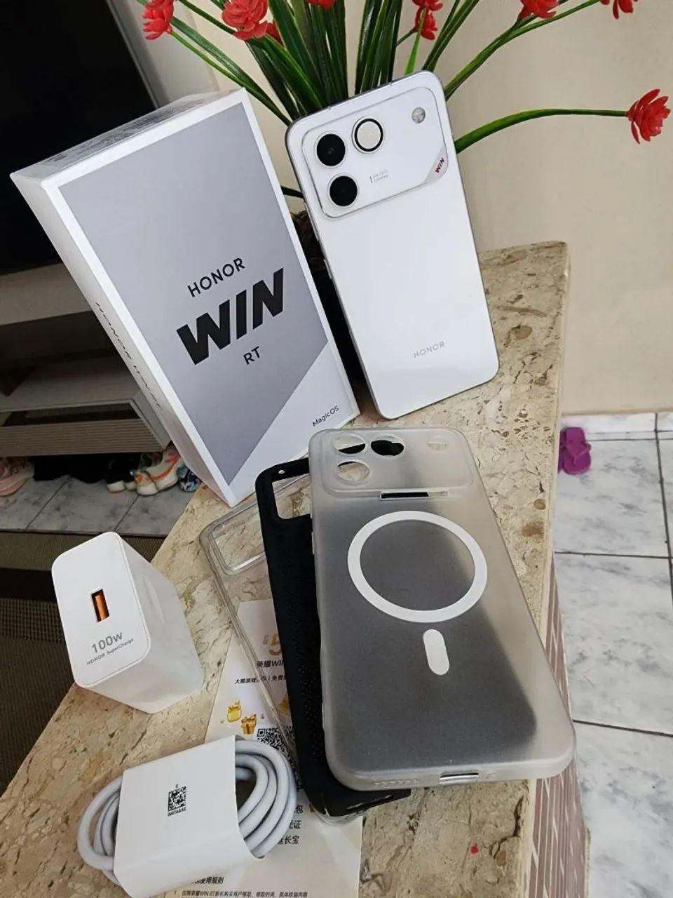 Honor Win RT 12GB/256GB 白色 HONOR WIN RT 256GB 12+12 5G/BRANCO - Celulares e Smartphones
