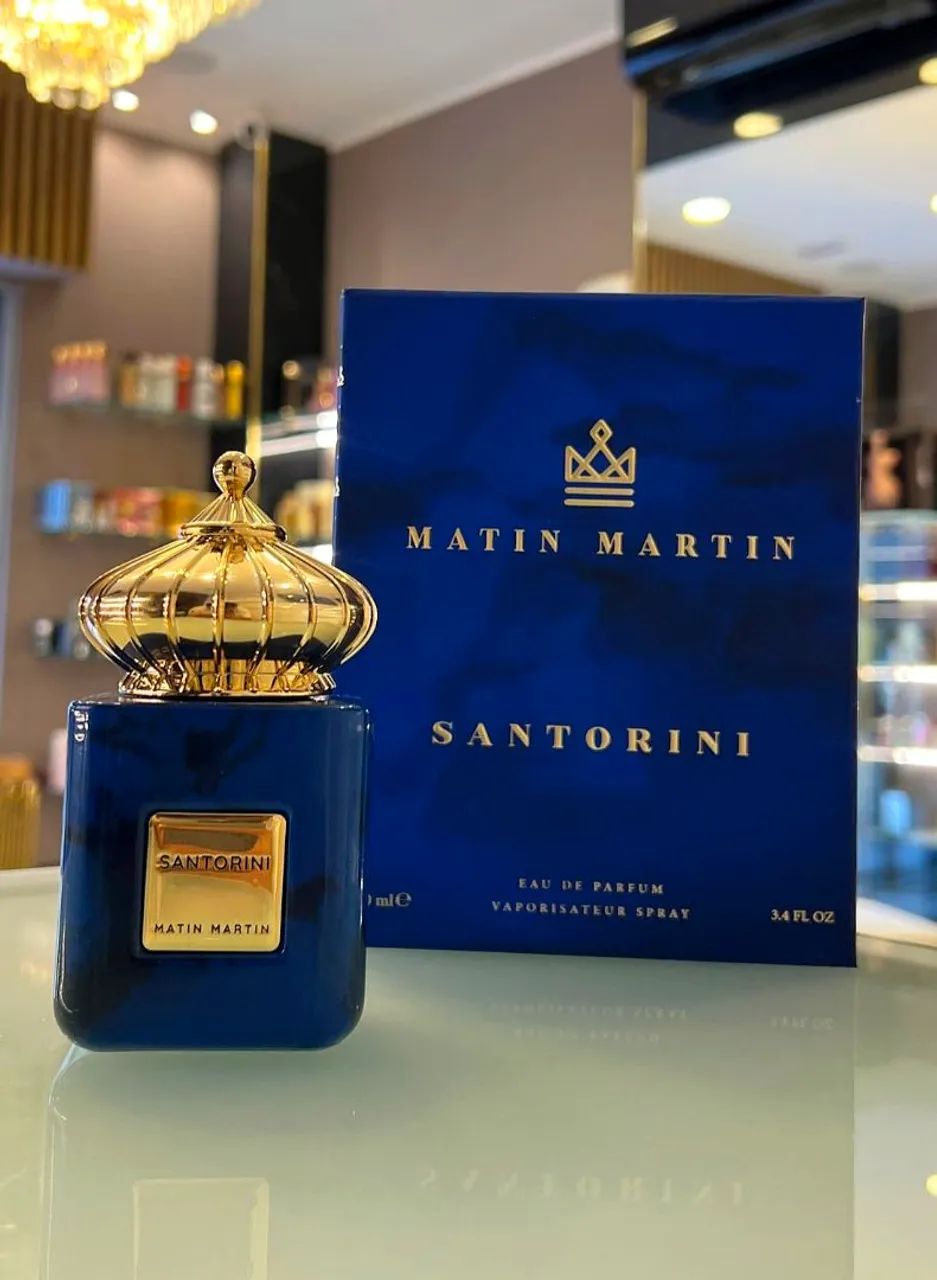 Perfume Árabe Matin Martin Santorini LACRADO ORIGINAL 