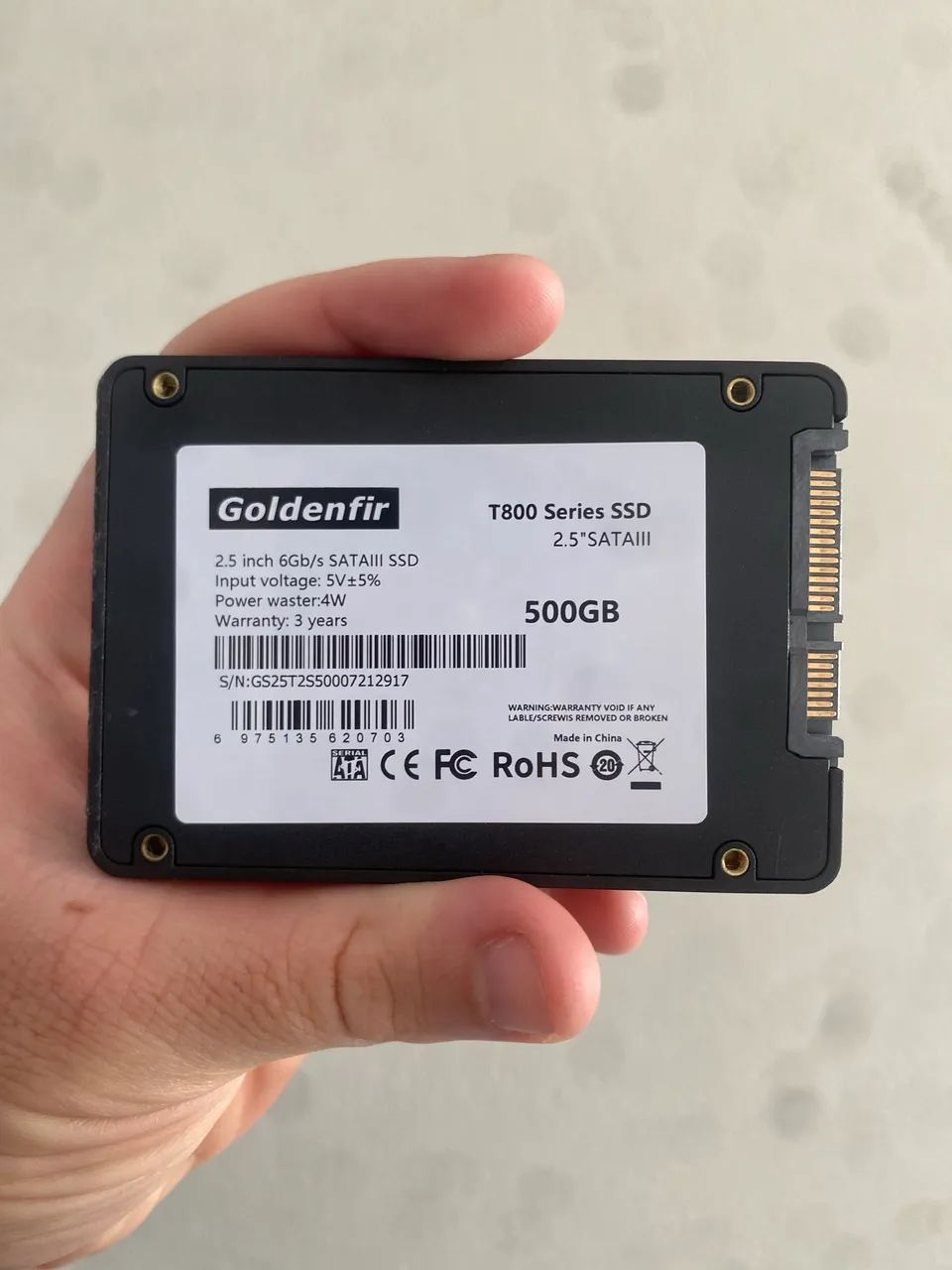 SSD 500gb Goldenfir  - Foto 2