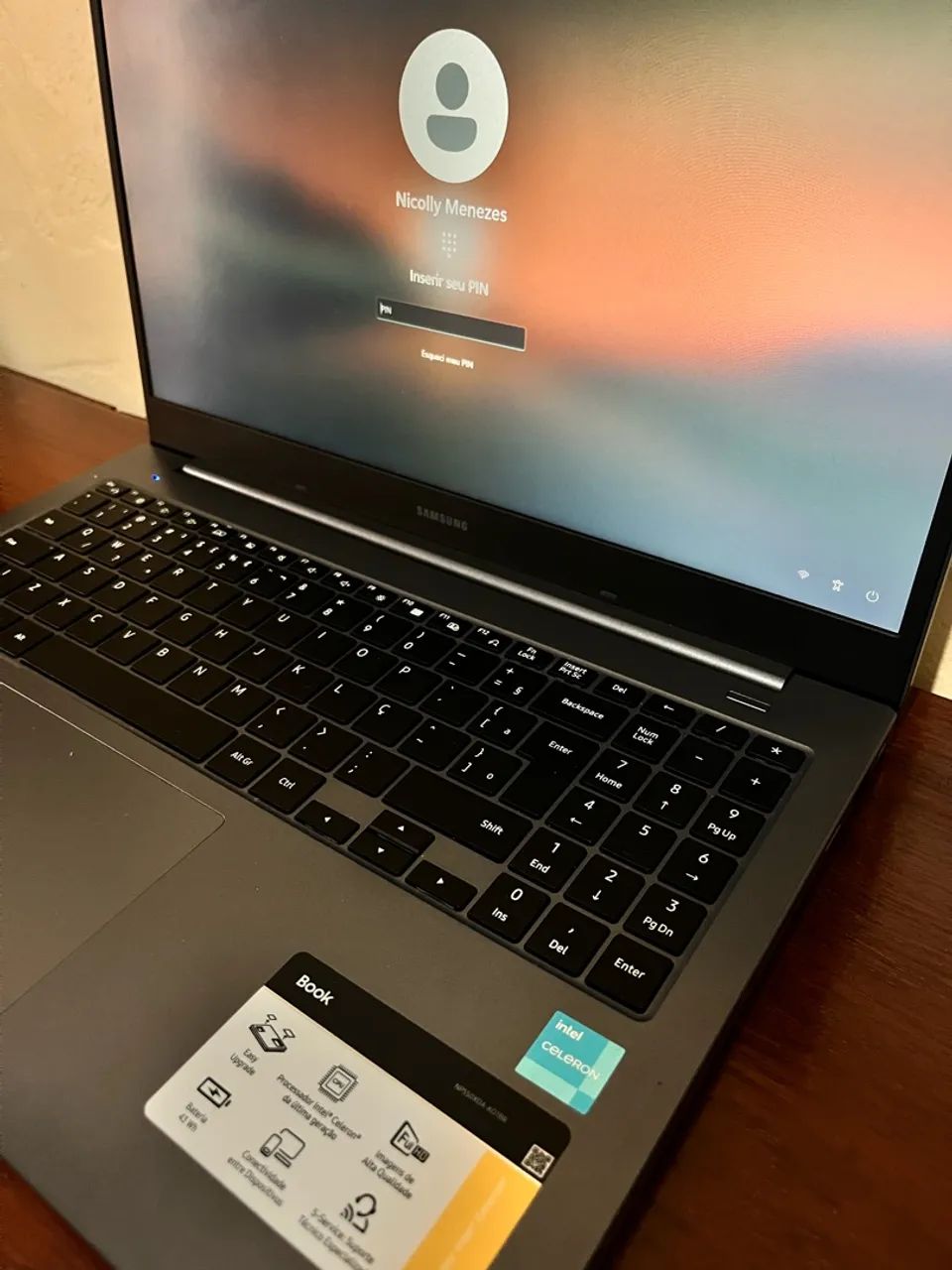 Notebook Samsung Book, 8gb com Nota Fiscal - Foto 3