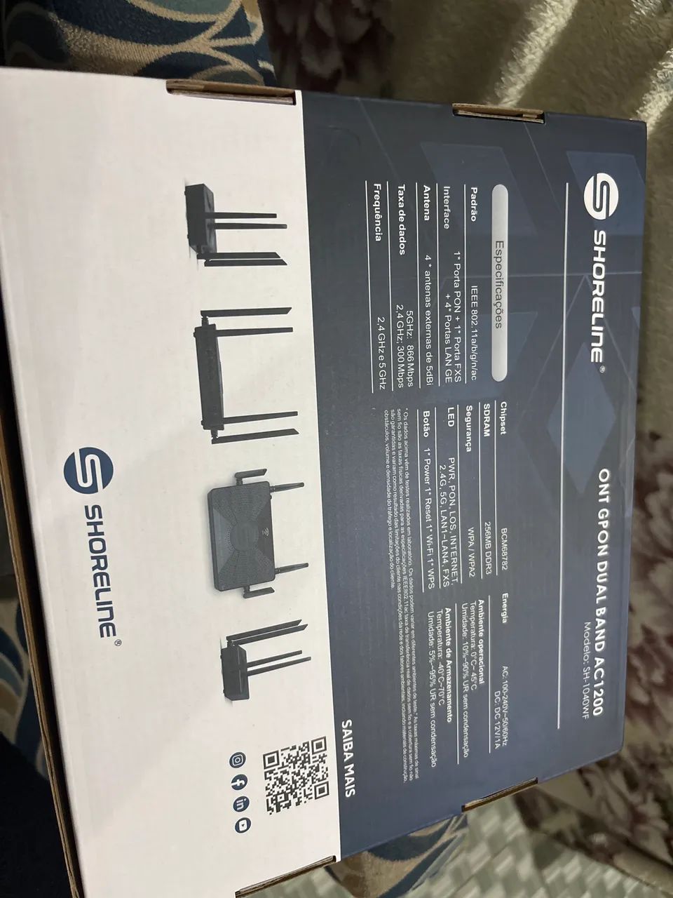 Roteador WiFi 4 Shoreline AC1200 - Foto 3