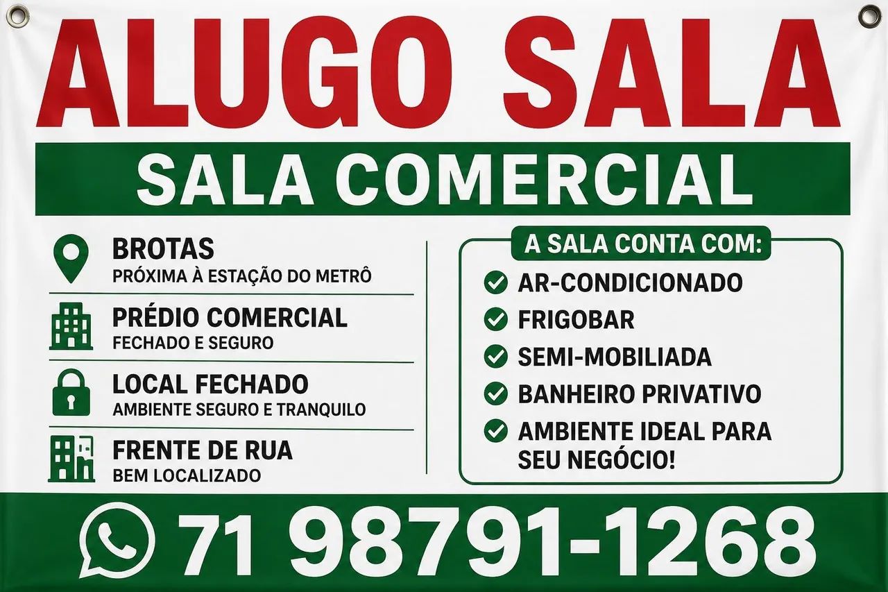 Sala comercial!!!