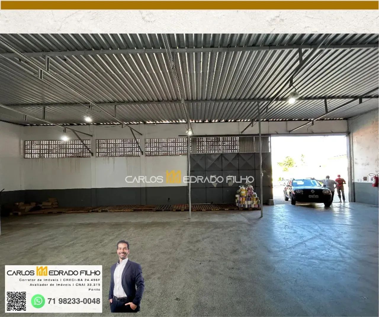 Galpão Logístico 1.050 m² com Mezanino Amplo  Fácil Acesso à CIA/Aeroporto - Lauro de Frei - Foto 7