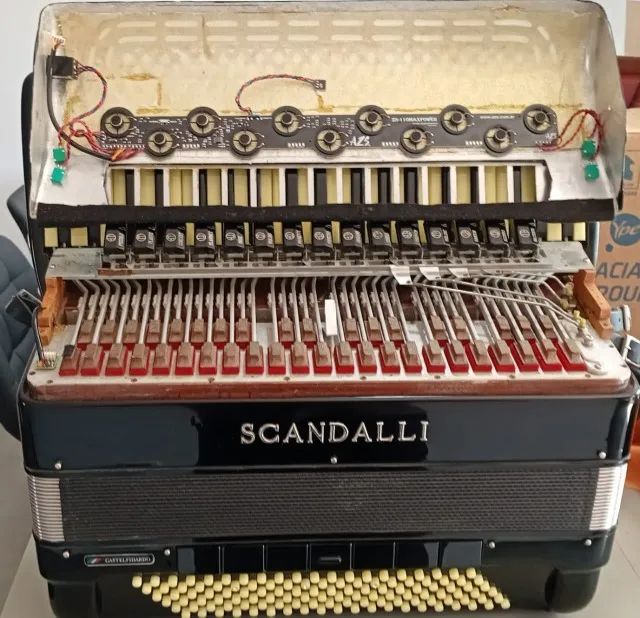 ACORDEON  SCANDALLI  PALHETAMENTO SUPER VI - Foto 4