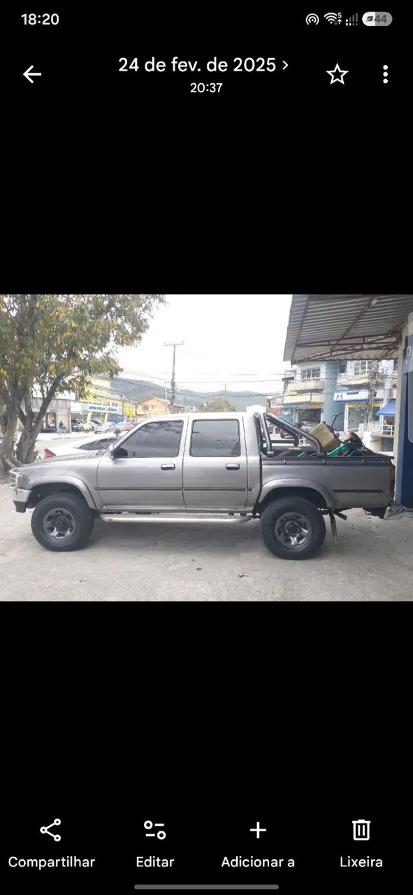 Toyota Hilux CD SR5 4X4 2.8 Diesel 1999