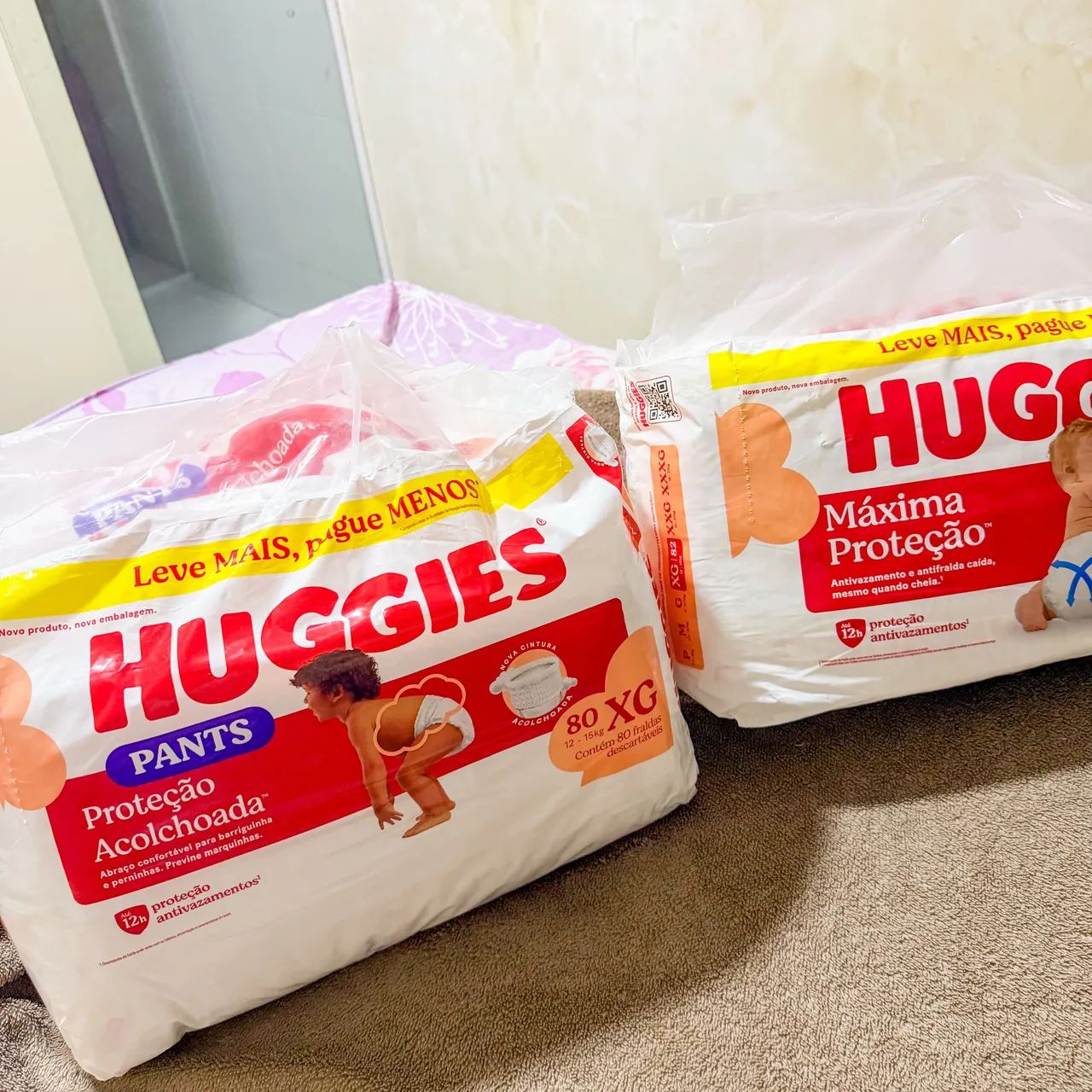 Fraldas Huggies XG Pacotão  - Foto 2