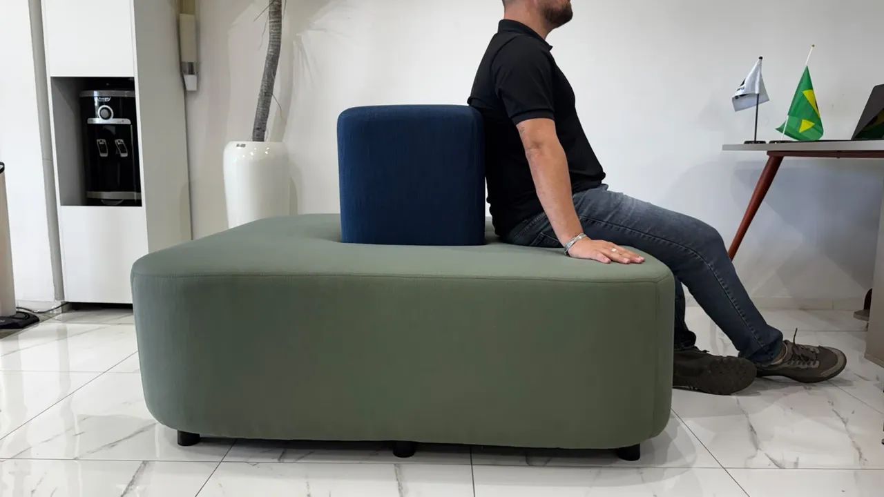 PUFF PARA ÁREA DE CONVIVÊNCIA  - Foto 3