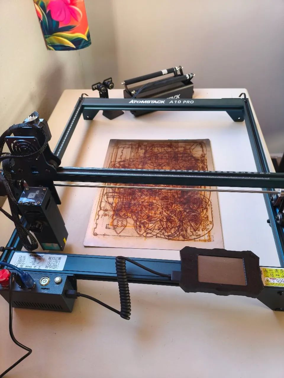 CNC Laser Atomstack a10 Pro 10w  - Foto 5