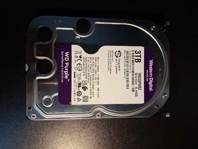 hd 3Tb Purple Dvr Nvr Intelbras - Foto 3