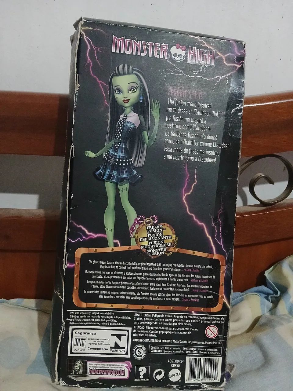 Boneca monsther high Frinkie string Freaky fusion ! - Foto 4