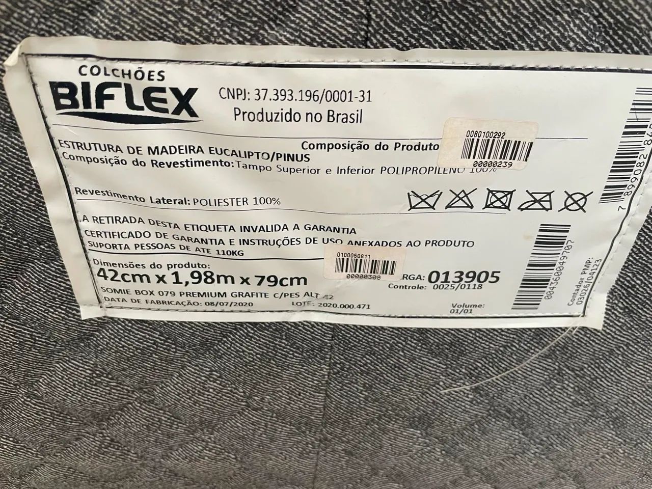Vende-se cama box com colchão R$250,00 - Foto 3