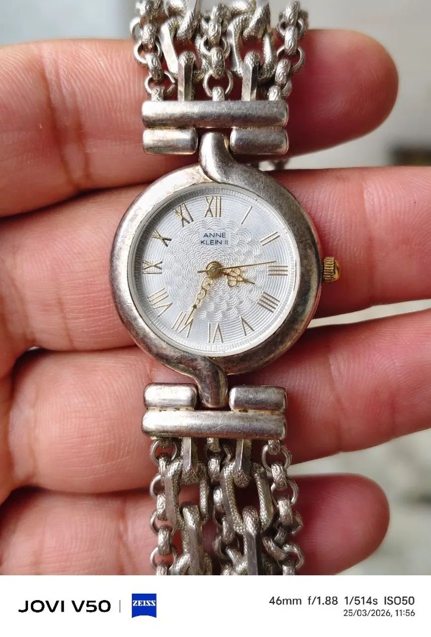 Relógio Anne Klein 2 banhando a prata