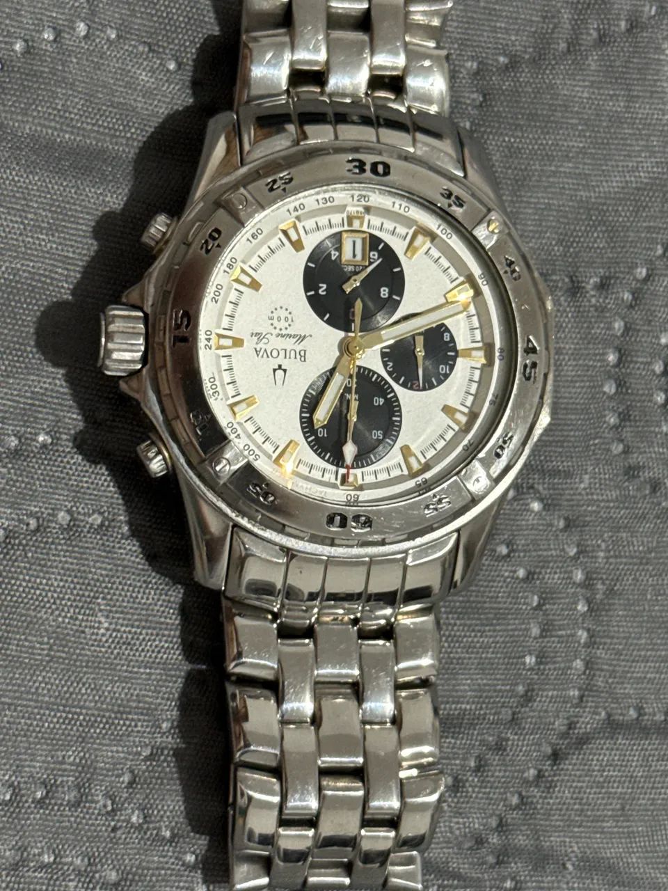 Relógio Bulova WB30506T cronógrafo 