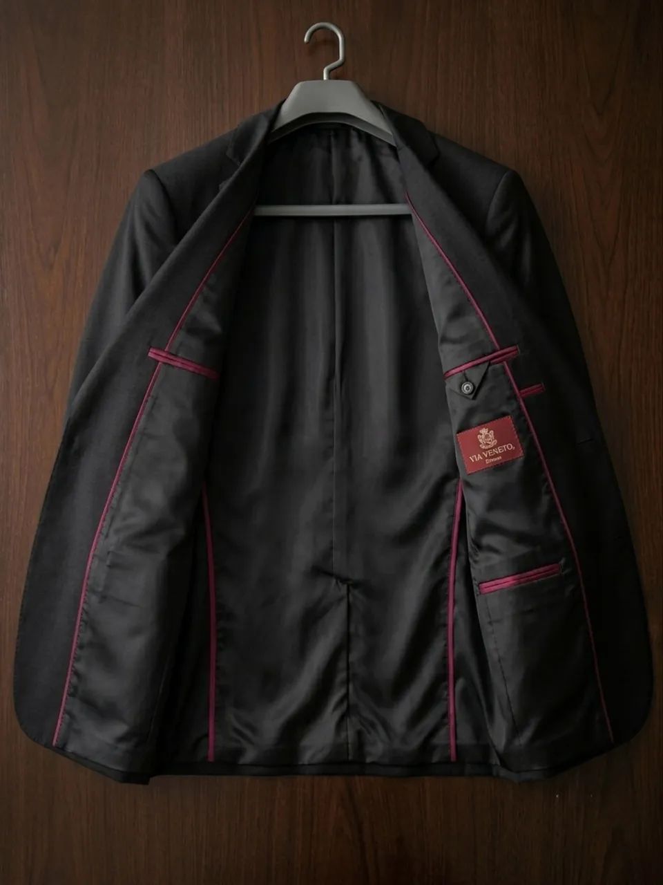 Terno Brooksfield Preto Tam. 46 - Excelente Estado - Foto 2
