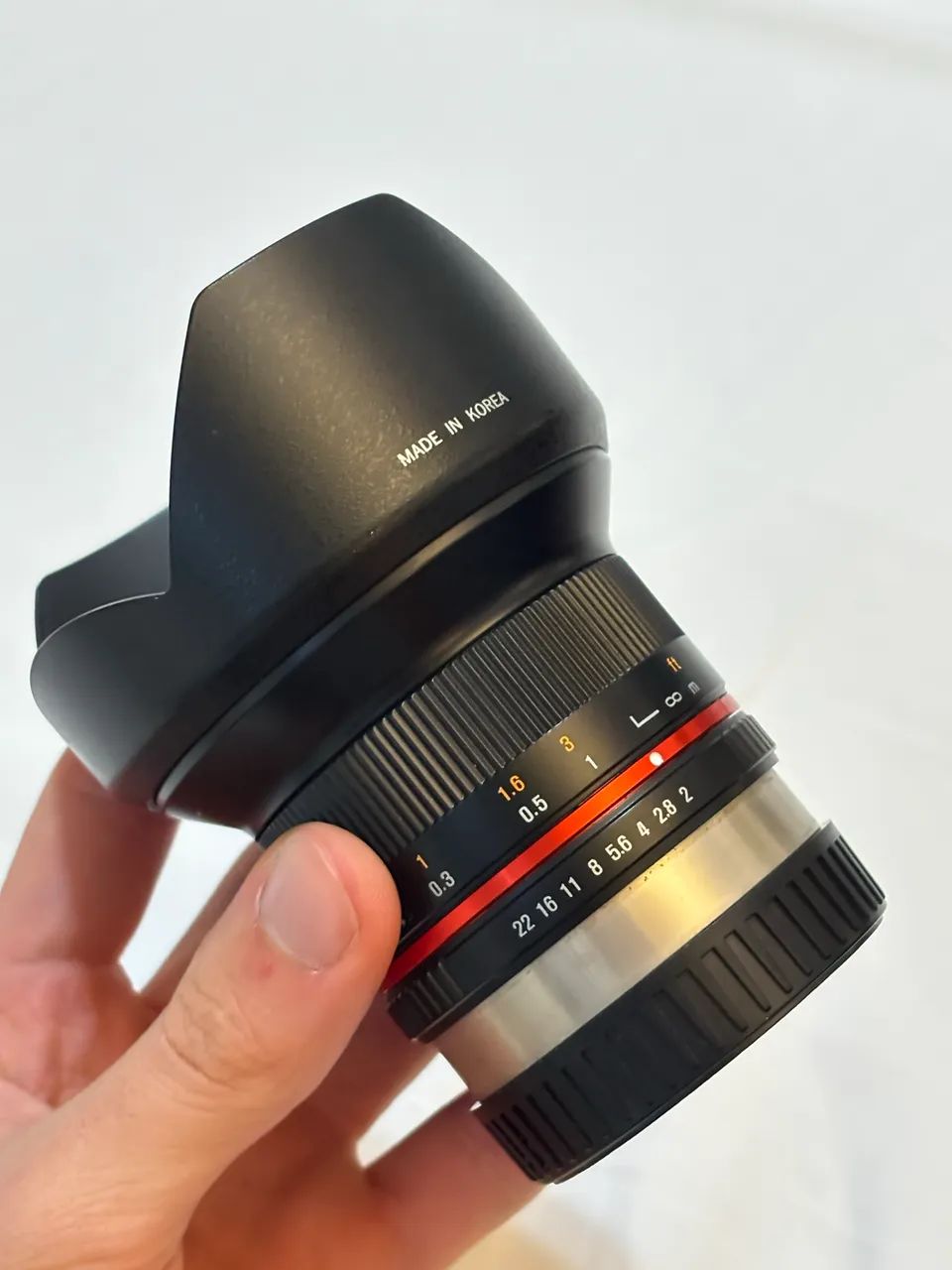 Lente Samyang 12mm F/2.0 p/ Fujifilm X Mount - Acessórios para