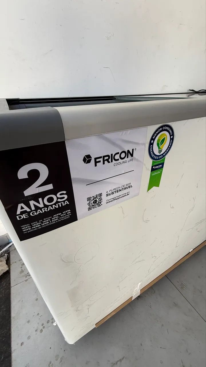 Freezer horizontal 503 litros Fricon tampa de vidro  - Foto 3