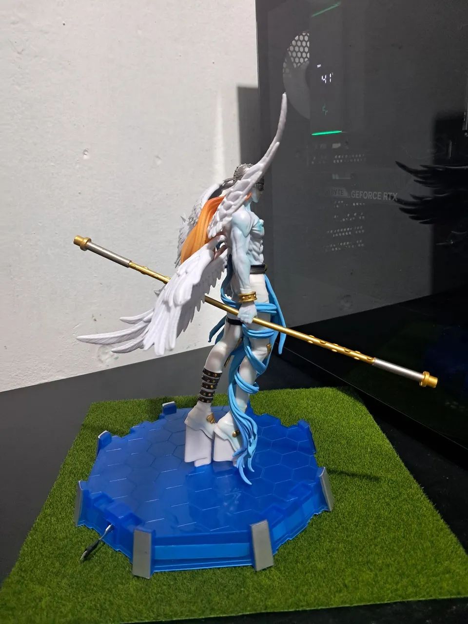 Action Figure Digimon Adventure - Angemon 27cm  - Foto 5