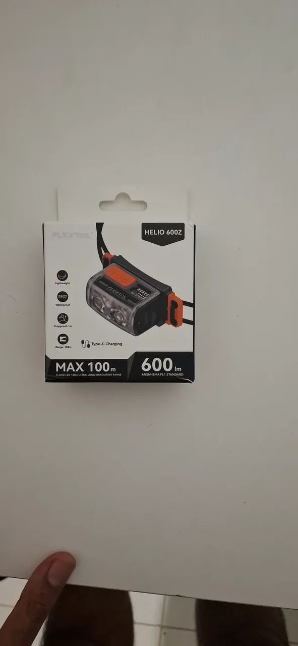 Laterna de Cabeça Flextail Hélio 600Z