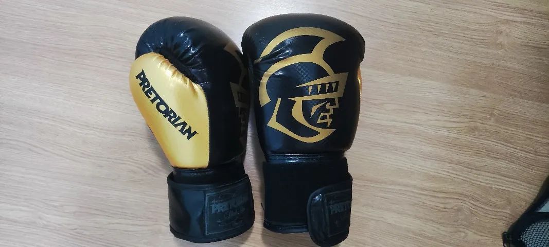 Luva de boxe Pretorian Black Line 12 oz