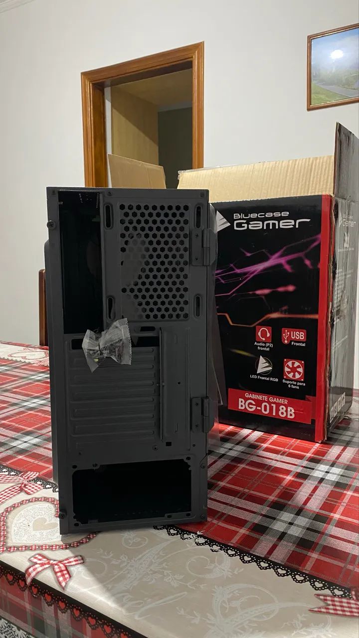 Gabinete Gamer BG-018B bluecase - Foto 4