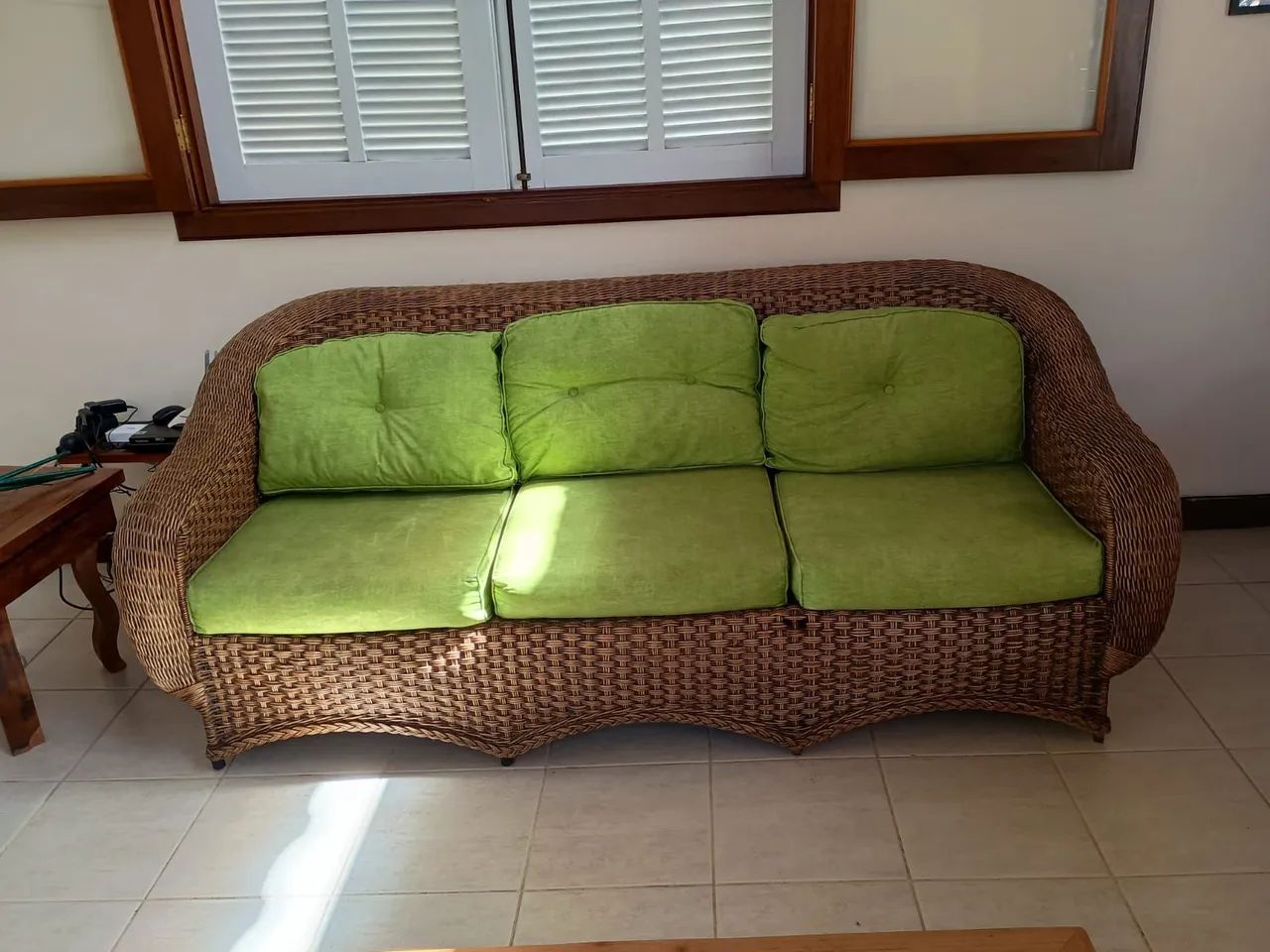 Sofa de Ratan natural 