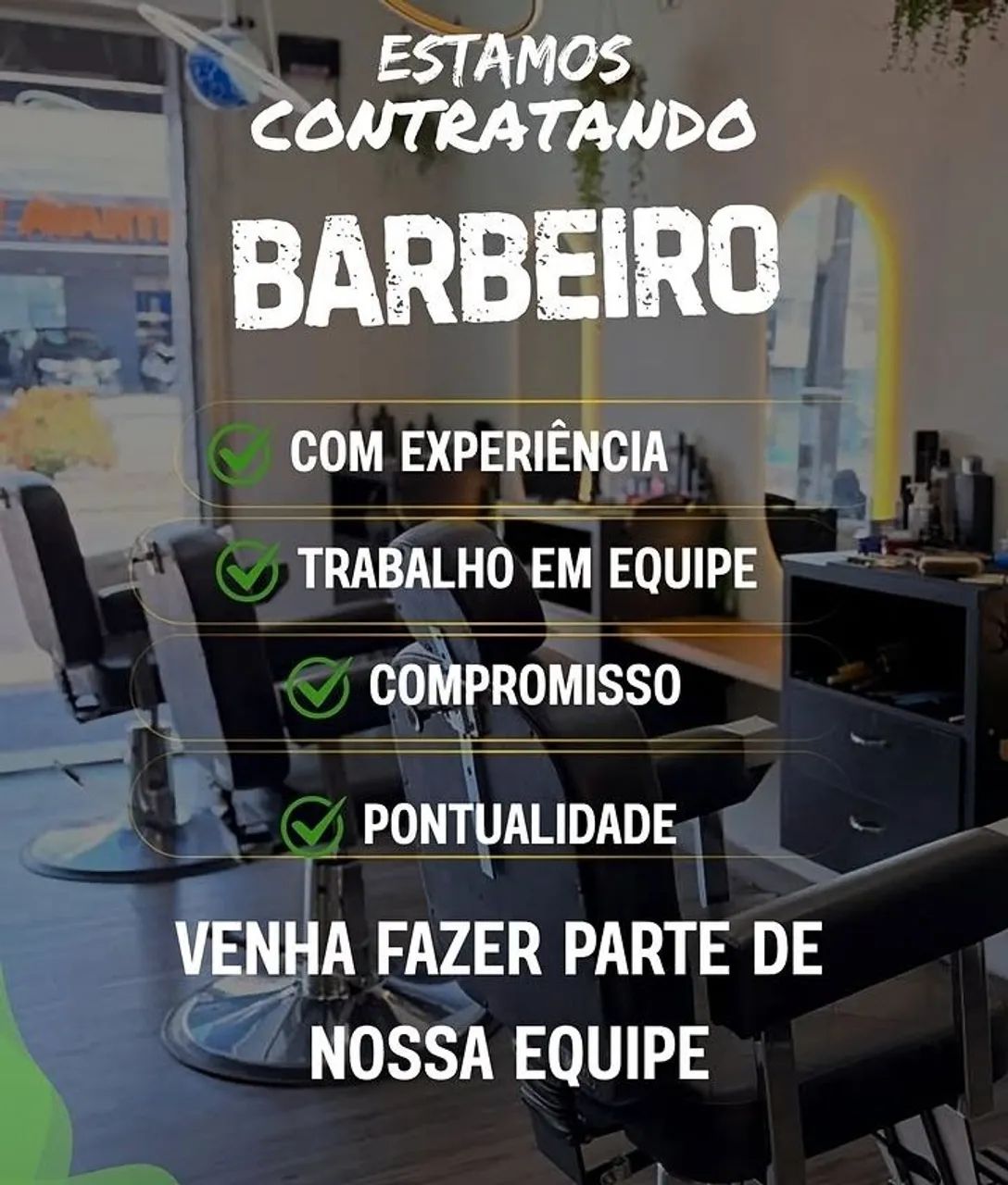 Vaga para barbeiro