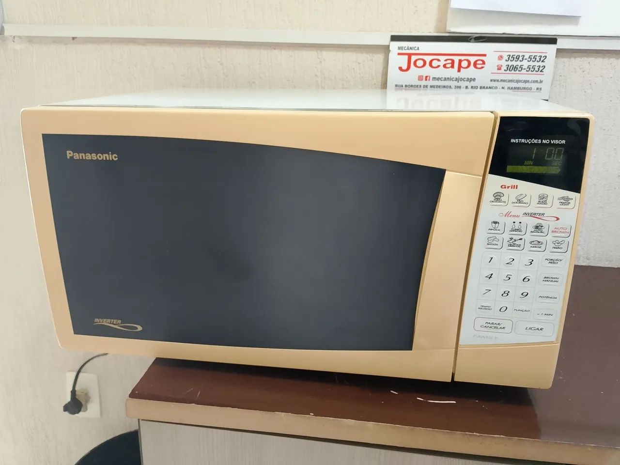 Microondas Panasonic 30lt 220v