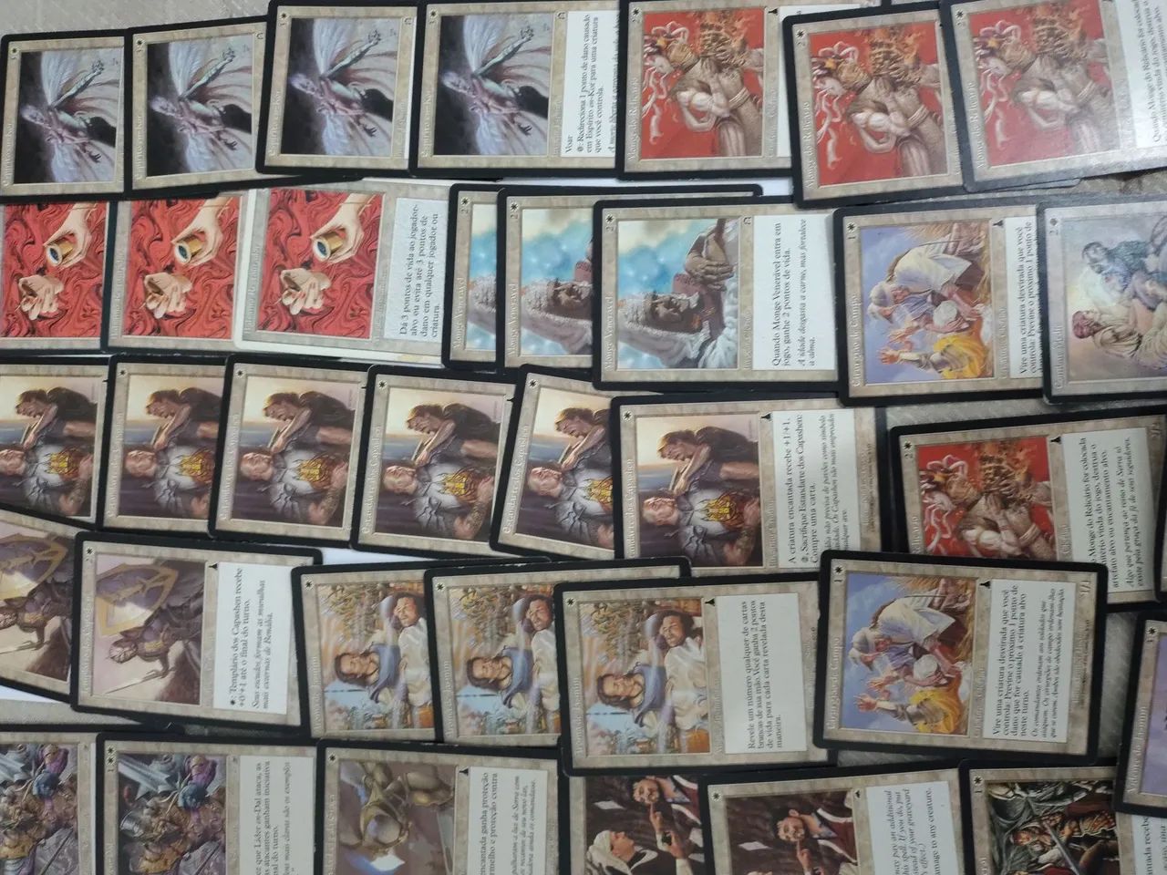 Vendo lote de cartas antigas Magic gathering  - Foto 2