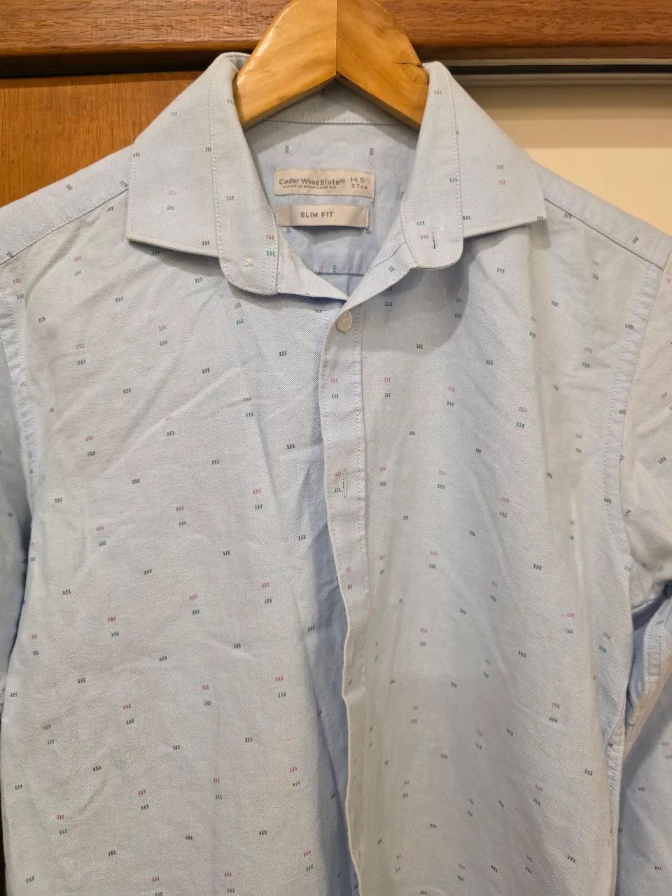 Camisa masculina slim fit - Foto 2