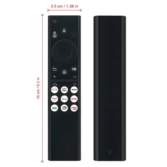 Controle Remoto Smart Tv Compativel Samsung 4k Voz - Foto 3