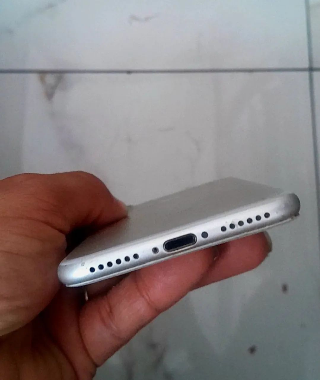 Iphone 7 128Mb prata com Defeito  - Foto 2