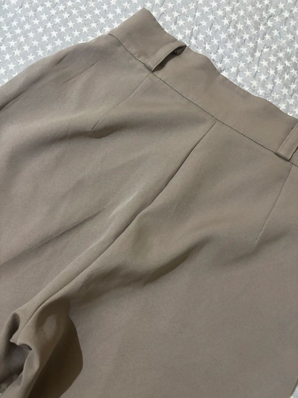 Calça alfaiataria cinza cintura alta  - Foto 3