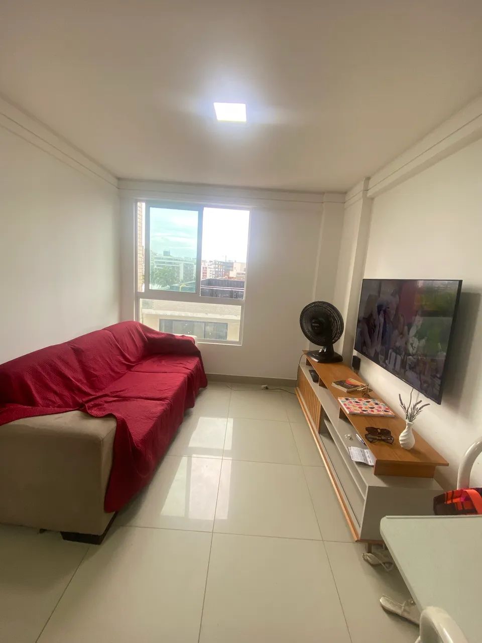 Apartamento mobiliado 2 quartos a 50m da praia - pacote 2 ou 3 meses - Foto 4