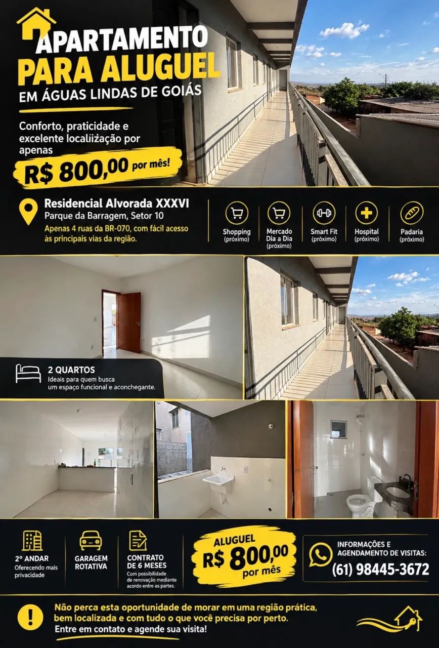 ? APARTAMENTO PARA ALUGUEL