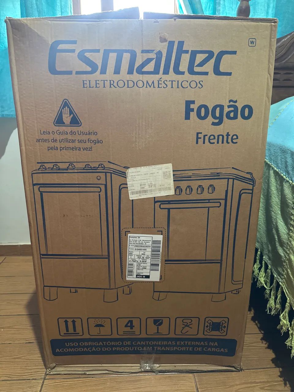 Fogão esmaltec 4 bocas 