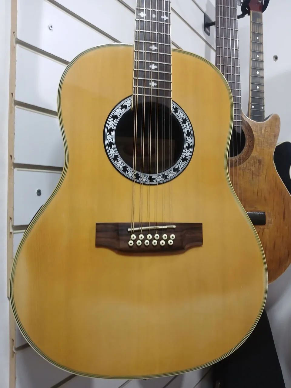 Violão 12c stagg mod ovation  - Foto 5