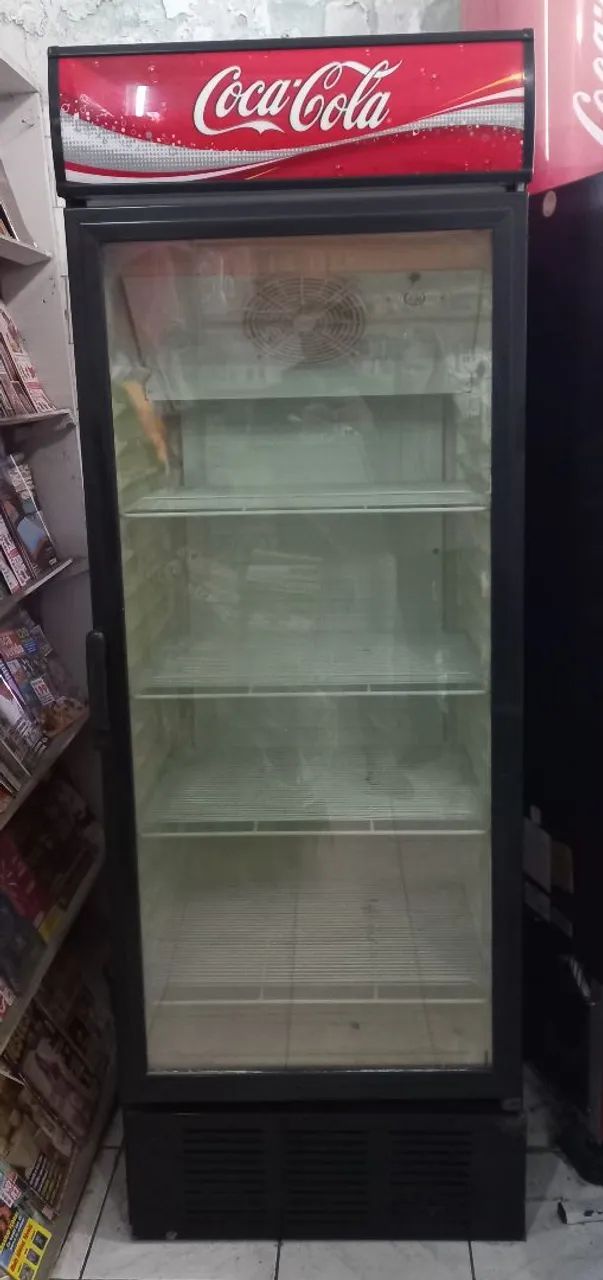 Geladeira Expositora Original Coca Cola vertical Carrier V400