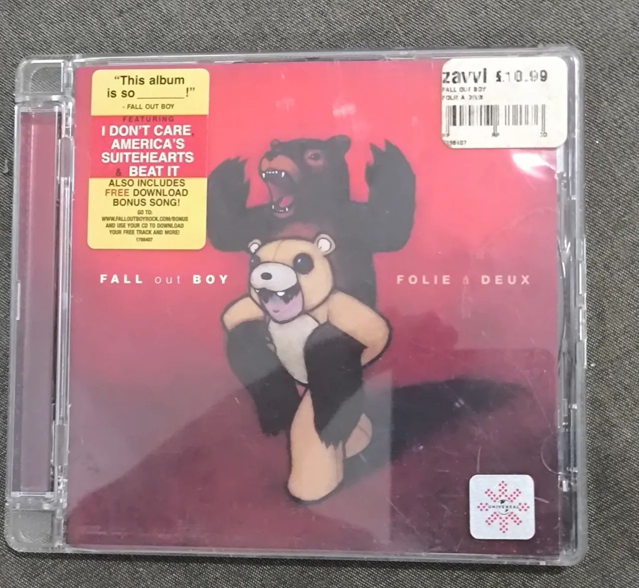 CD do álbum Folie à Deux -  Fall Out Boy