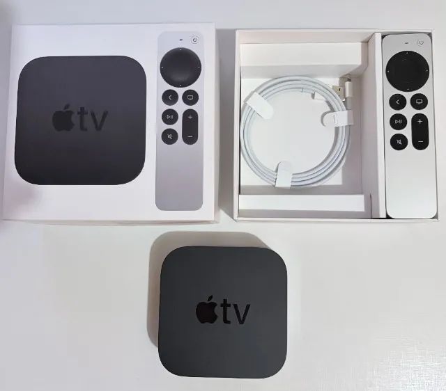 Apple TV 4K 2a geração 64GB Wi?Fi + Ethernet - Peças e Acessórios