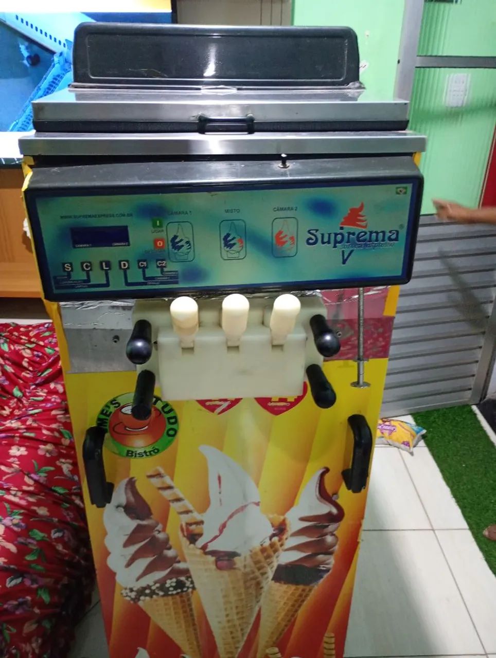 Máquina de sorvete !