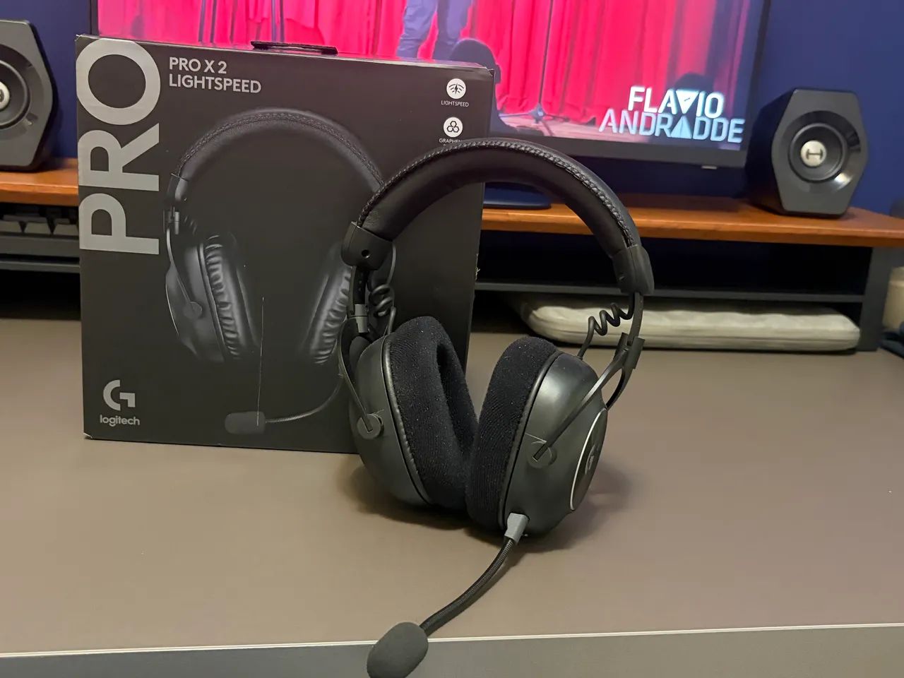 Logitech G Pro X 2 LIGHTSPEED - Completo + Caixa
