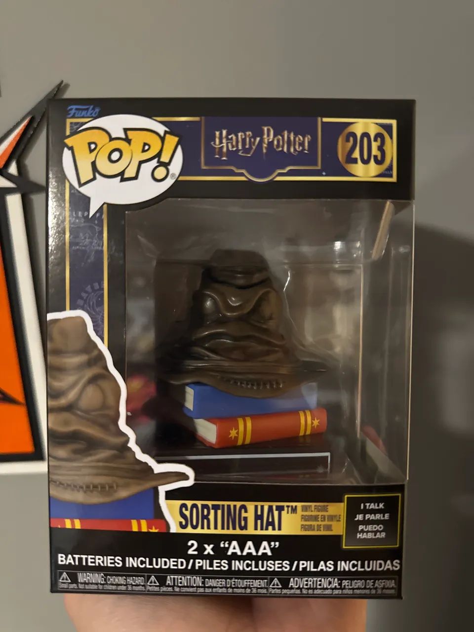 Funko pop Harry Potter sorting hat
