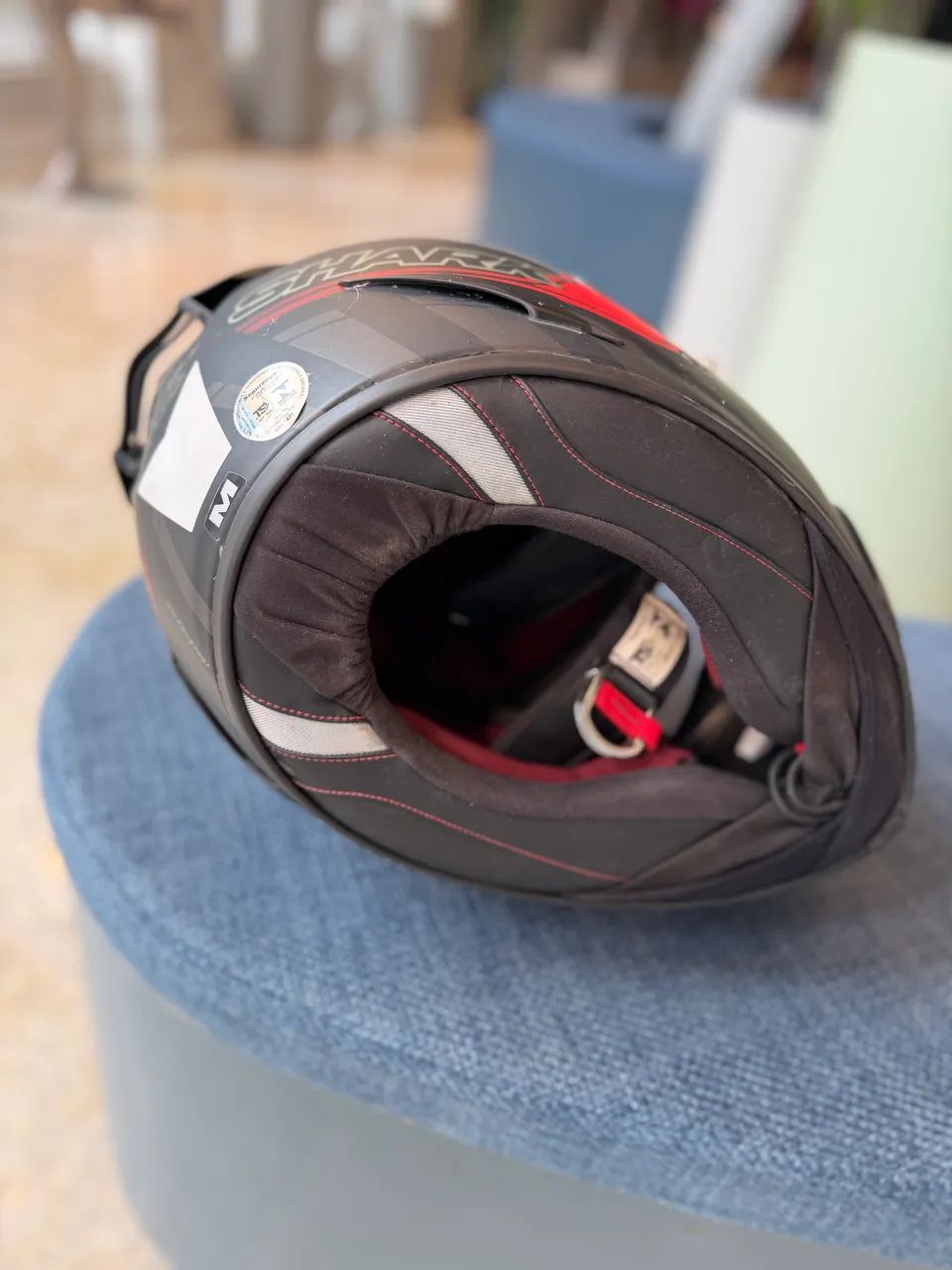 Capacete Shark Race-R Pro Zarco GP de France | Pouquíssimo uso - Foto 4