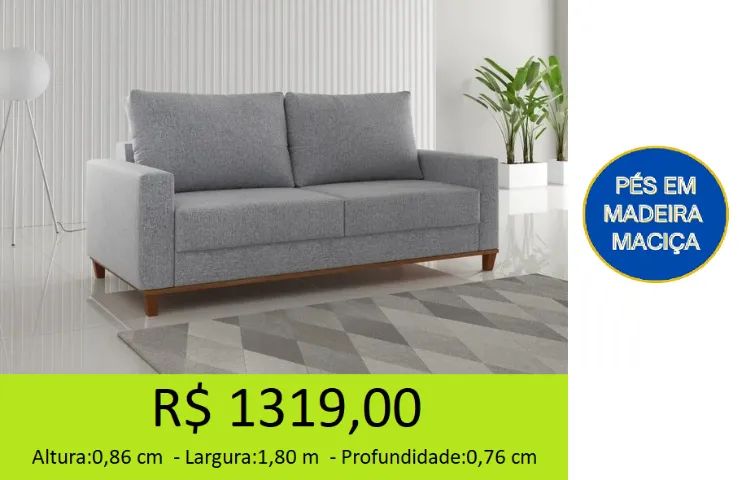 Sofá living novidade - temos a pronta entrega  - Foto 2