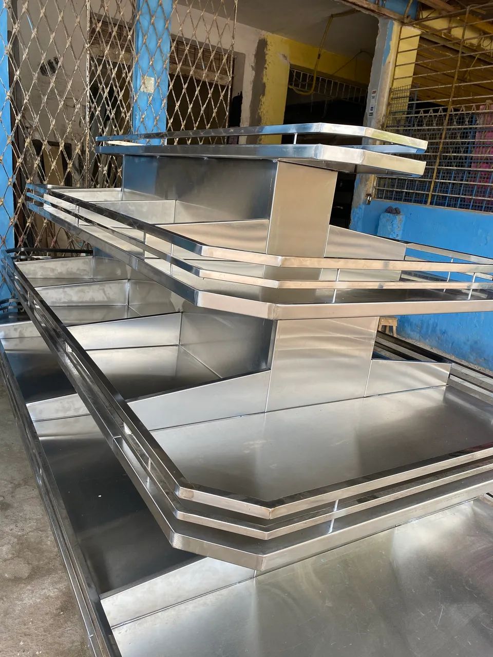 Vasca toda no inox para frutas e verduras 