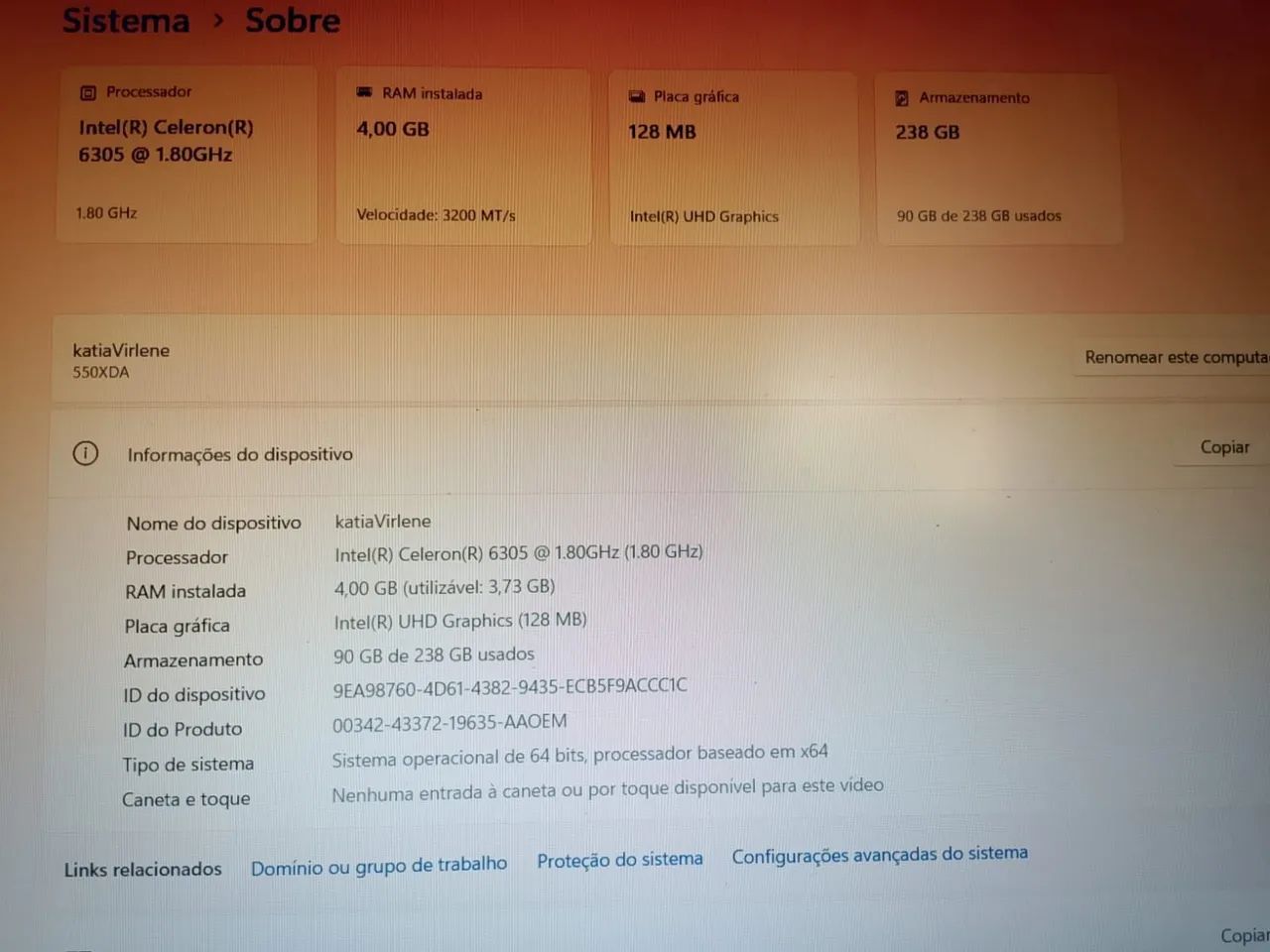 Notebook Samsung  - Foto 3