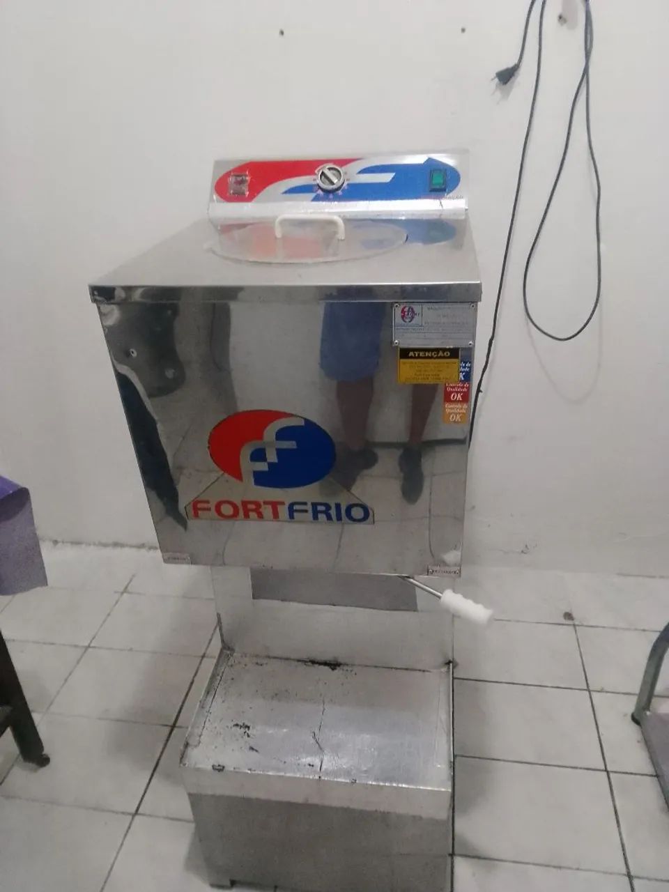 Máquina de sorvete e acai 